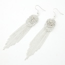 Gem office lady concise tassel earrings 202138picture3