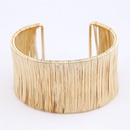 Occident fashion  metal weave boast extra wide cuff bangle  alloy  214179picture3