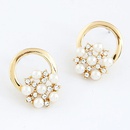EXQUISITE Sweet Concise flower Beads ear studs 213717picture3