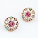 EXQUISITE  Sweet dazzling flower ear studs 213719picture3