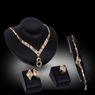 Occident alloy Inlaid stones sets  18K alloy  NHXS0097