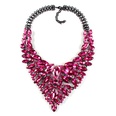 Occident alloy Pear necklace  purple  NHJQ2838picture6