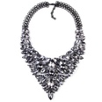 Occident alloy Geometric necklace  Rose  NHJQ2677picture11