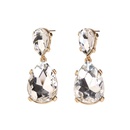Occident alloy Pear earring  white  NHJQ5574picture3