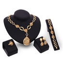 Occident alloy Drill set earring + necklace + Bracelet NHXS0703picture1