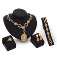 Occident alloy Drill set earring + necklace + Bracelet NHXS0703picture3