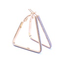 Fashion Imitated crystalCZ plating earring Geometric Alloy 4cm  NHIM1050Alloy 4cmpicture11