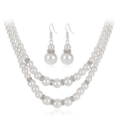 Occident and the United States alloy plating Necklace set (CA245-A)  NHDR1461