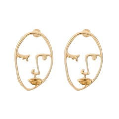 Occident and the United States alloy  earring NHGY0179