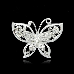 Occident and the United States alloy plating brooch (Alloy Ab025-A)  NHDR1644-Alloy Ab025-A