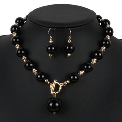 Occident and the United States beads  necklace (Alloy)  NHCT0065-Alloy