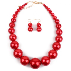 Occident and the United States beads  necklace (Alloy)  NHCT0070-Alloy