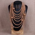 Occident and the United States beads  Necklace Set Alloy  NHCT0048Alloypicture4