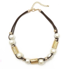 Occident and the United States beads  necklace (Alloy)  NHCT0133-Alloy