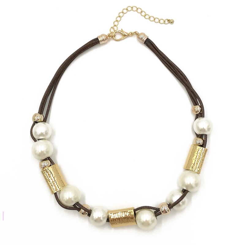 Occident and the United States beads  necklace Alloy  NHCT0133Alloy