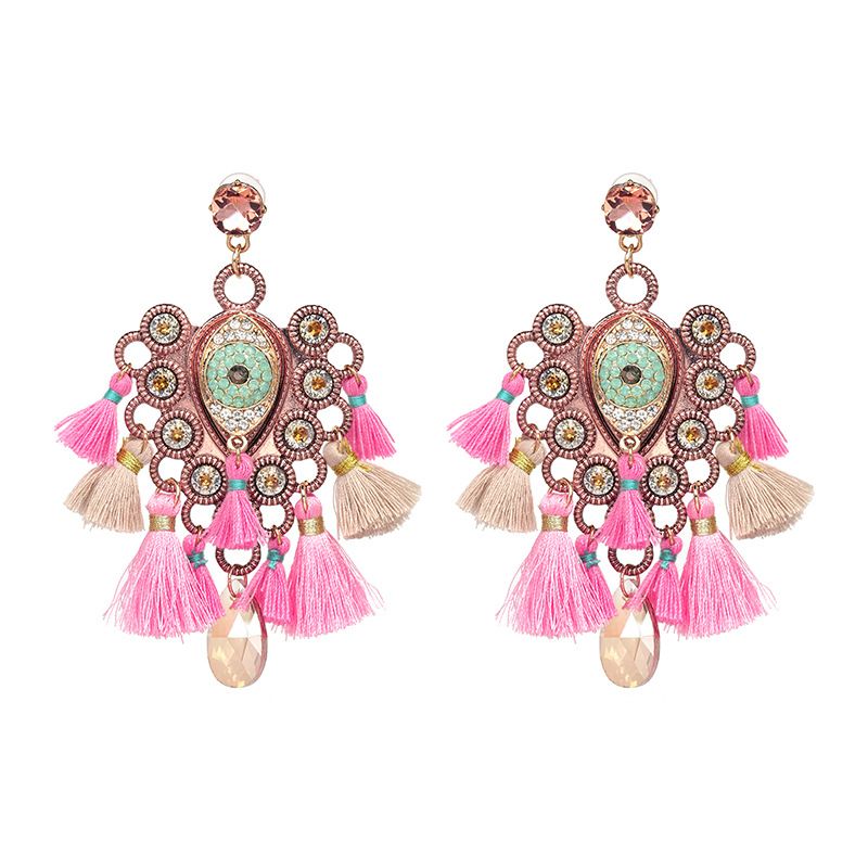 Alloy Fashion Geometric earring  Pink NHJJ3963Pink