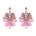 Alloy Fashion Geometric earring  Pink NHJJ3963Pinkpicture4