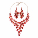 Alloy Fashion Sweetheart necklace  red NHJQ9901redpicture1