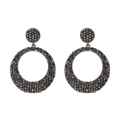 Alloy Fashion Geometric earring  (gray) NHJJ5300-gray
