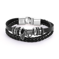 Leather Fashion bolso cesta bracelet  (61186340) NHLP1295-61186340