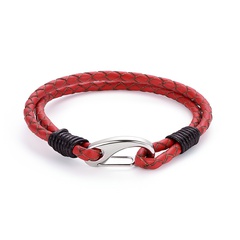 Croix-Frontière Vente Chaude De Mode Simple Double Rouge Pu Bracelet-Bracelet Chain Envies AliExpress Vente Chaude