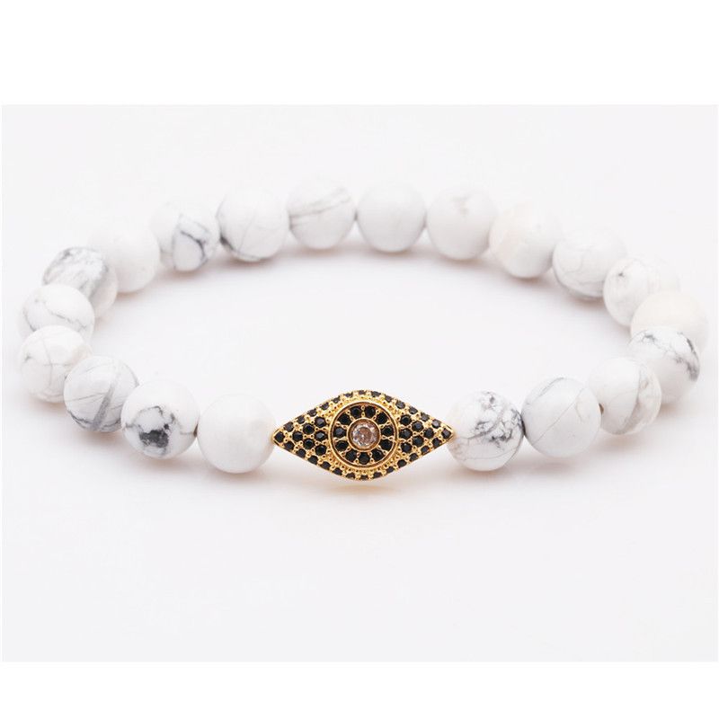 Alloy Fashion Geometric bracelet  White pine NHYL0376Whitepine