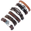 Leather Fashion bolso cesta bracelet  Sixpiece set NHPK2169Sixpiecesetpicture1