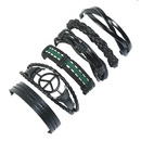 Leather Fashion bolso cesta bracelet  Sixpiece set NHPK2171Sixpiecesetpicture1