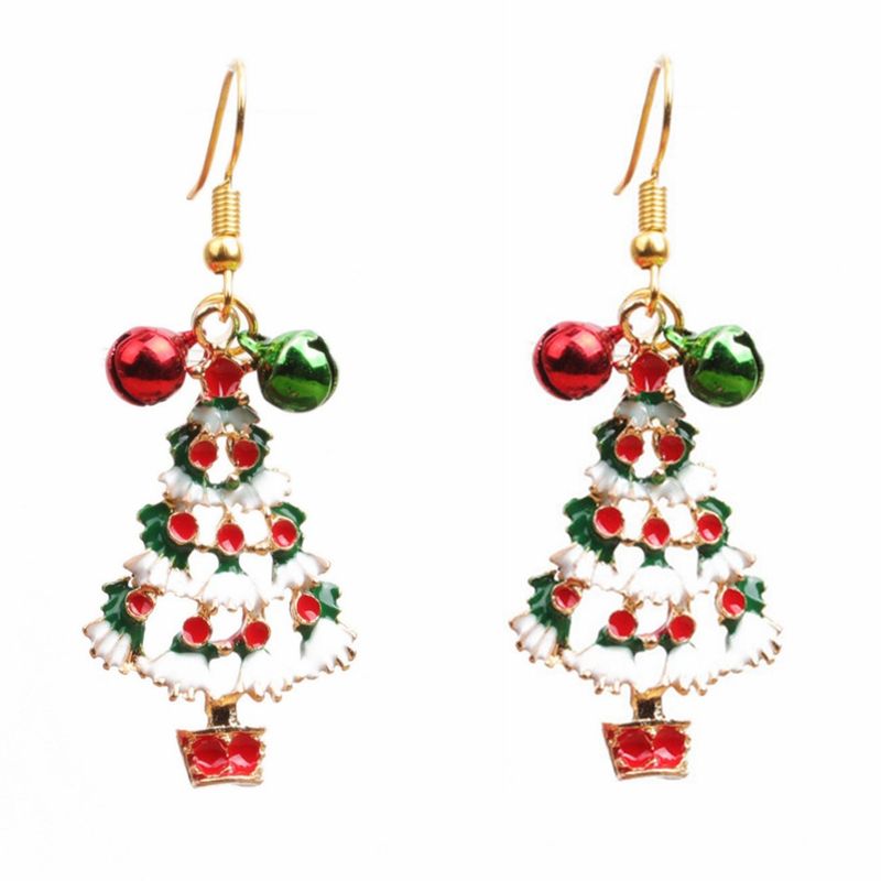 Acrylic Fashion Geometric earring  Christmas tree NHYL0330Christmastree