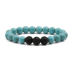 Natural Stone Fashion Animal bracelet  (turquoise) NHYL0352-turquoise