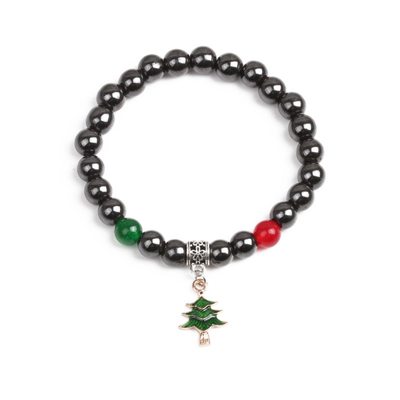 Alloy Fashion Geometric bracelet  Green christmas tree NHYL0366Greenchristmastree