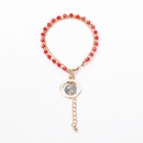 Alloy Fashion Geometric bracelet  Opal + red NHHN0337Opalredpicture9