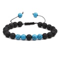 Natural Stone Fashion bolso cesta bracelet  Blue pine NHYL0363Bluepinepicture15