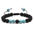 Natural Stone Fashion bolso cesta bracelet  Blue pine NHYL0363Bluepinepicture18