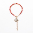 Alloy Fashion Geometric bracelet  Shell + red NHHN0331Shellredpicture22