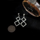 Imitated crystalCZ Simple Geometric earring  Alloy NHIM1472Alloypicture4