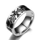 TitaniumStainless Steel Fashion  Ring  Steel color7 NHIM1487Steelcolor7picture5