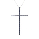 Copper Fashion Cross necklace  Alloyplated white zircon NHBP0242Alloyplatedwhitezirconpicture18