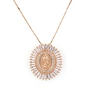 Copper Fashion Geometric necklace  Alloy NHBP0244Alloyplatedpicture3