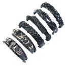 Leather Fashion Geometric bracelet  Sixpiece set NHPK2178Sixpiecesetpicture12