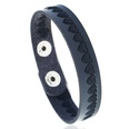 Leather Fashion Geometric bracelet  black NHPK2183blackpicture5