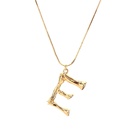 Alloy Simple Geometric necklace  Letter A alloy 2163 NHXR2637LetterAalloy2163picture10