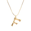 Alloy Simple Geometric necklace  Letter A alloy 2163 NHXR2637LetterAalloy2163picture12