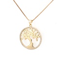 Copper Fashion Tree necklace  Alloy NHBP0323Alloyplatedpicture1