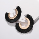 Alloy Fashion Tassel earring  white NHLU0080whitepicture3