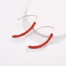 Alloy Fashion bolso cesta earring  red NHLU0152redpicture1