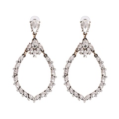 Alloy Fashion Geometric earring  (white) NHJJ5354-white