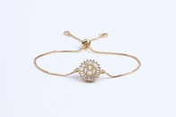Copper Fashion Geometric bracelet  Alloy A NHYL0431AlloyApicture13