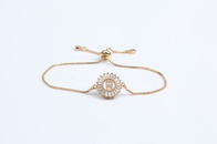 Copper Fashion Geometric bracelet  Alloy A NHYL0431AlloyApicture17