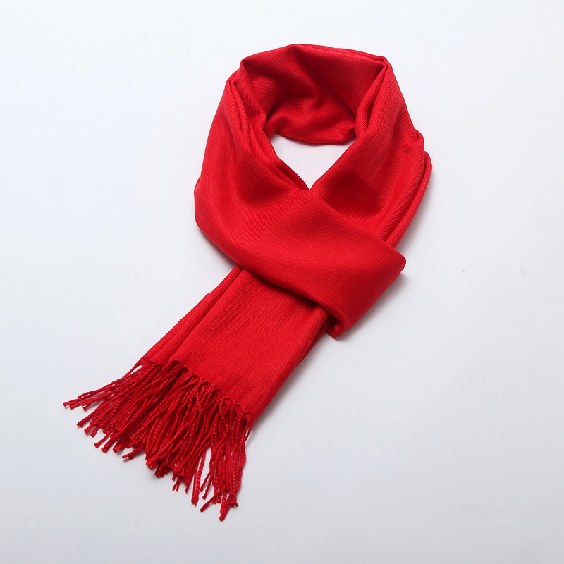 Cloth Korea  scarf  1 red NHCM17121red